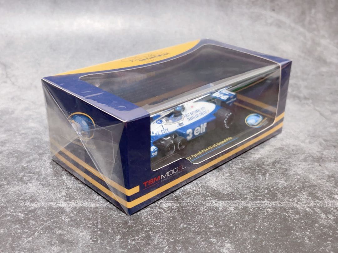 TSM  1/43 1977 Tyrrell P34 #3 タイレル ミニカー
