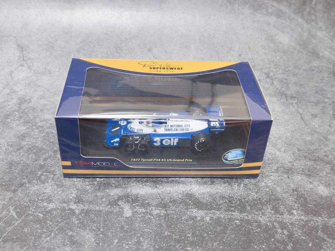 TSM  1/43 1977 Tyrrell P34 #3 タイレル ミニカー