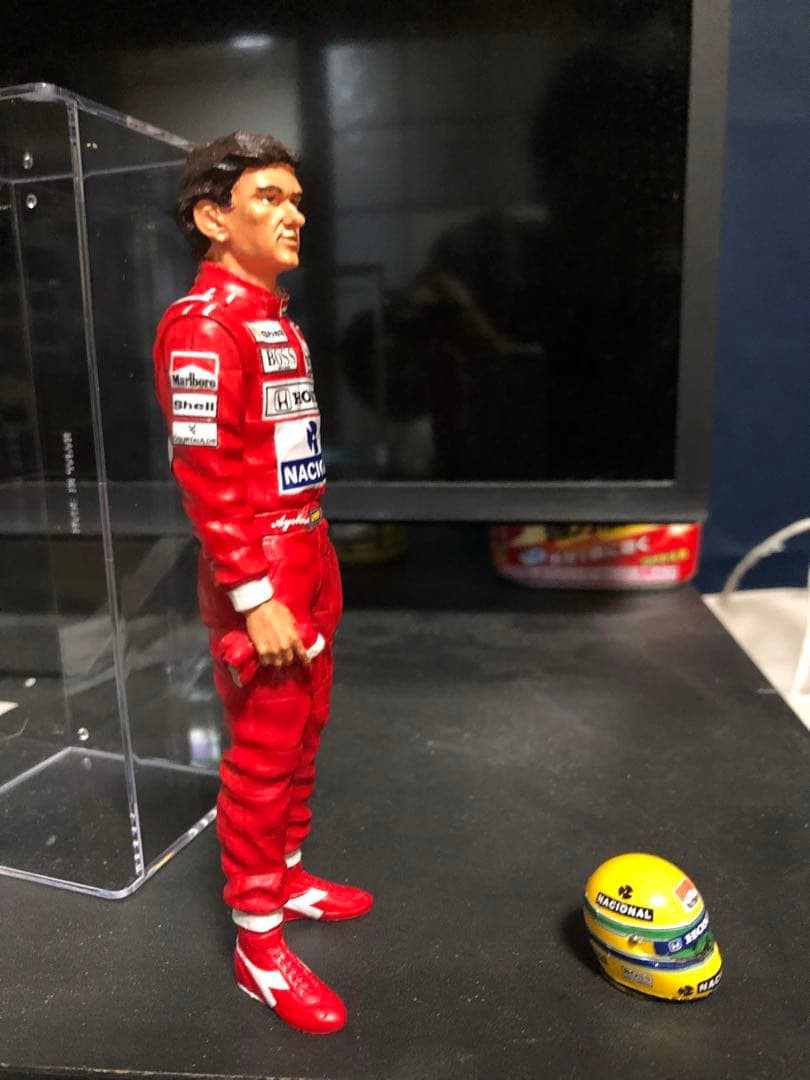 1/12 モデラーズ　アイルトンセナ　フィギュア完成品　マルボロ