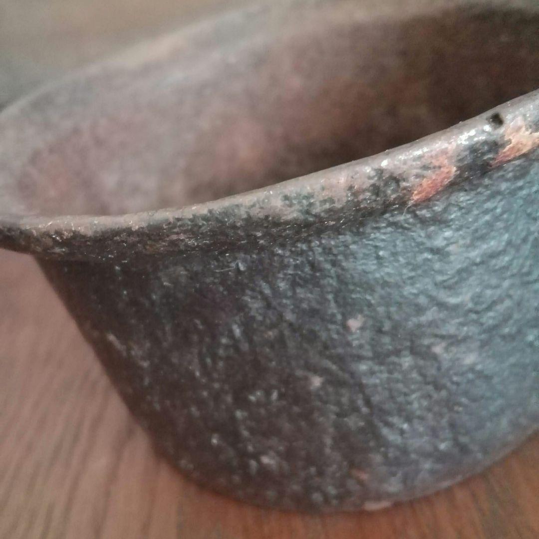 逸品　古鉄　平安省鋳堂　蓋物　香炉　花活け　灰皿　明治金工　和骨董　アンティーク