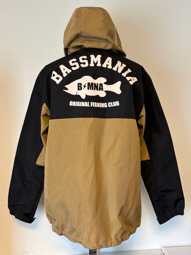 BASSMANIA/フィッシング/ジャケット/マウンテンパーカー/バス釣り/良品