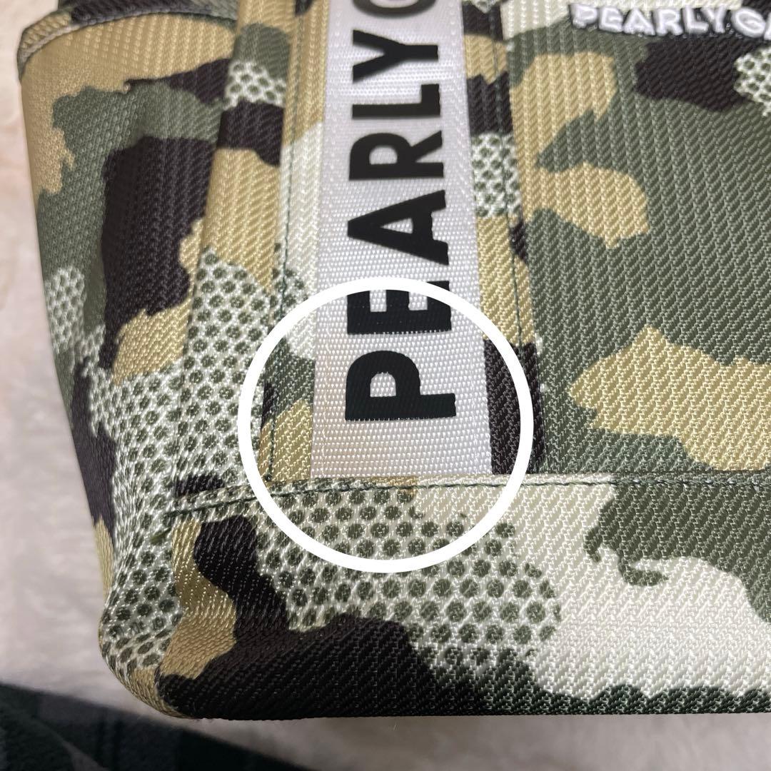 パーリーゲイツ PEARLY GATES カートバッグ迷彩　カモフラ