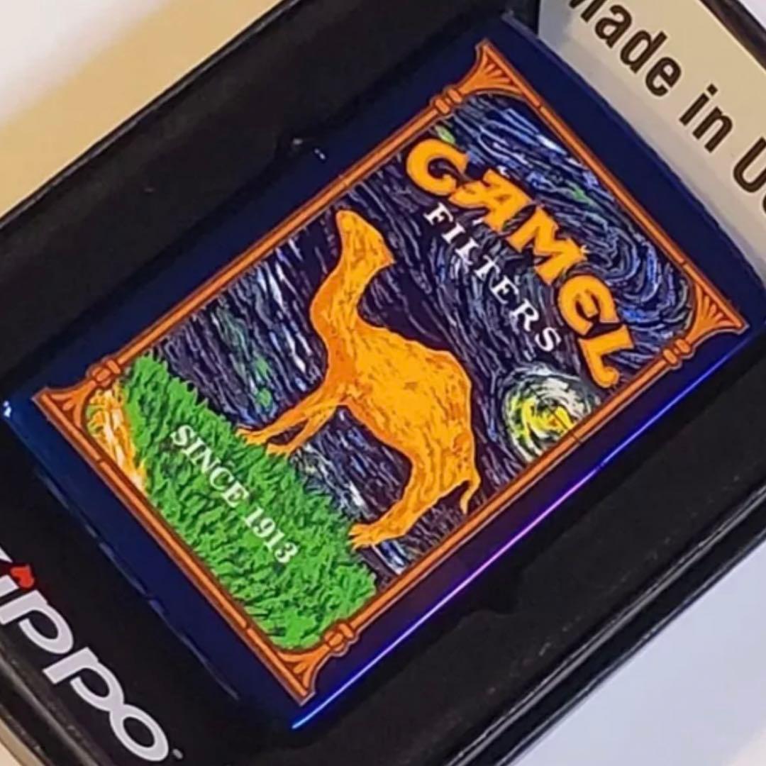 キャメル Camel ヨーロッパ ウルトラレア zippo ゴッホ キャンバス
