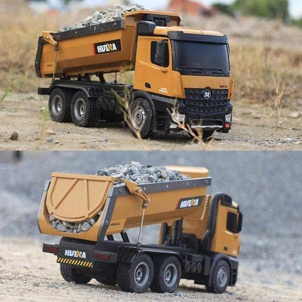 1/14 RTR 10Ch ダンプカーラジコン【Huina 1573】