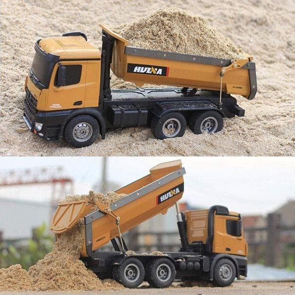 1/14 RTR 10Ch ダンプカーラジコン【Huina 1573】