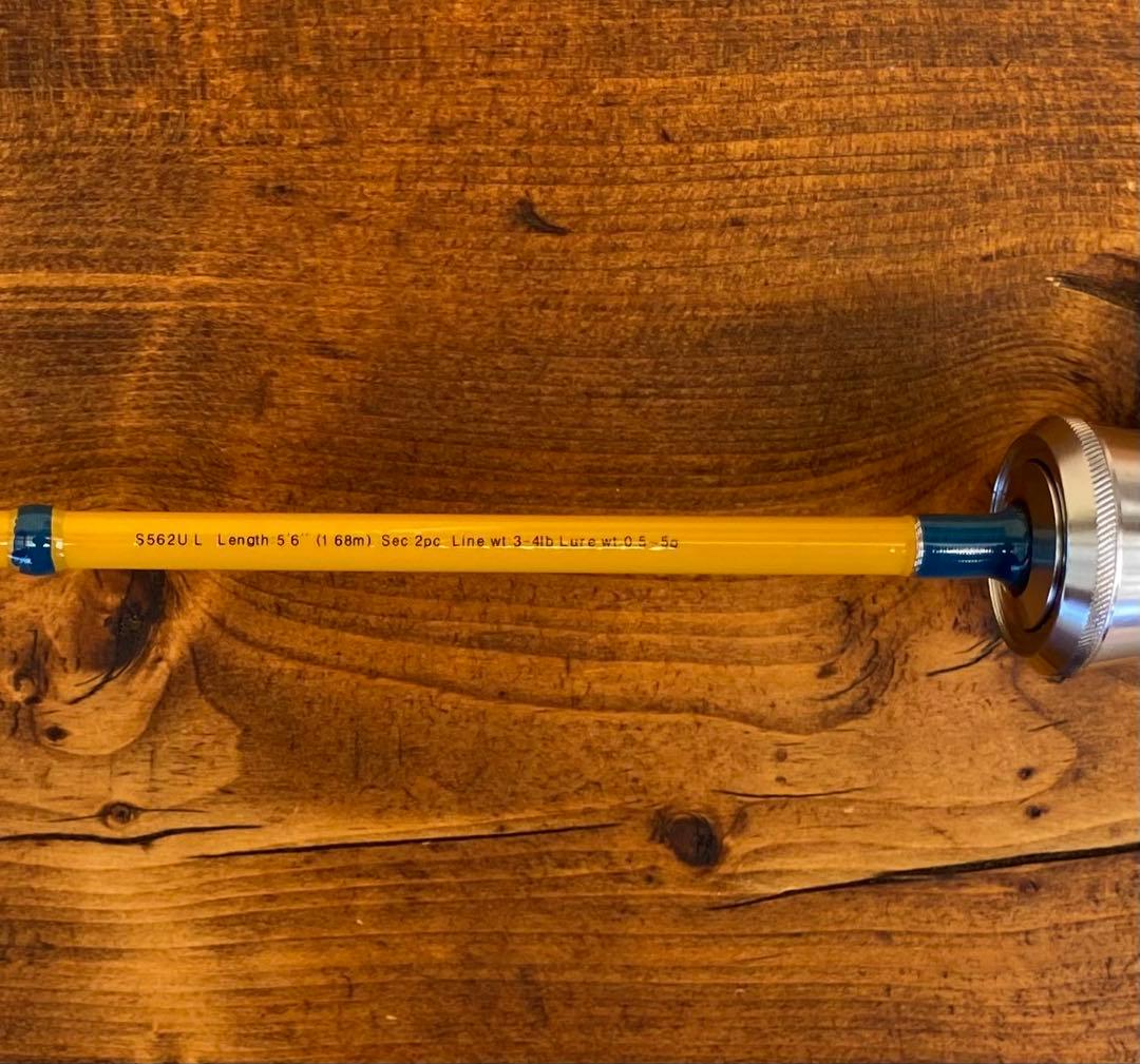 新品未使用　トラウトロッド　スピニングロッド　56UL スタビライズドウッド