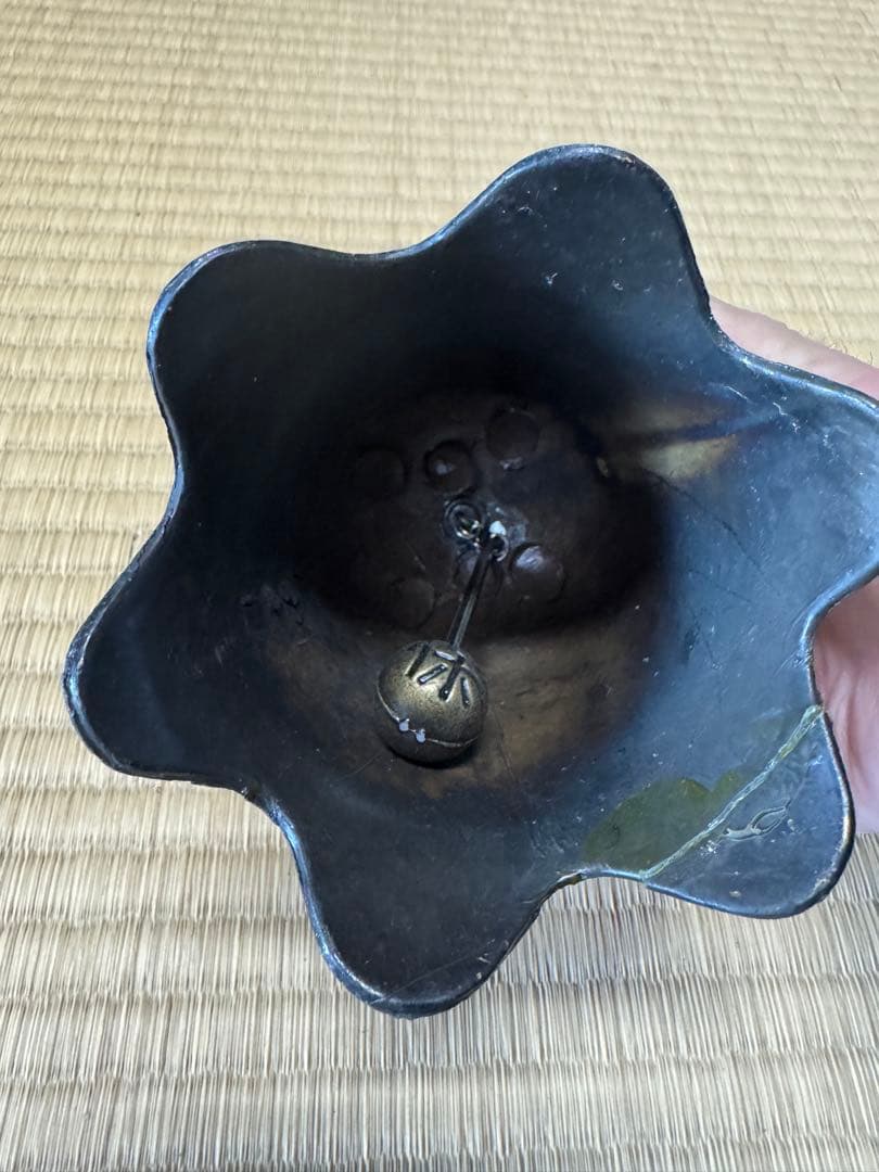 アンティーク雑貨　金属製　釣り鐘（喚鐘）