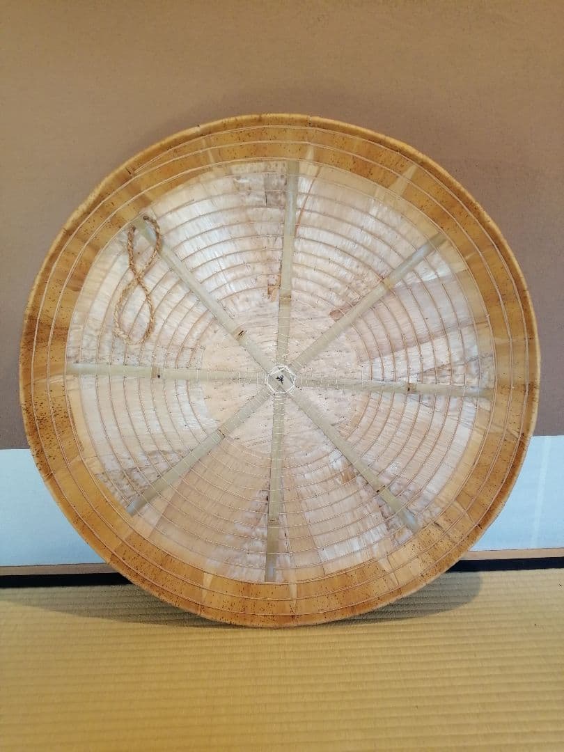 【茶事道具】露地笠　四客組　水屋道具481