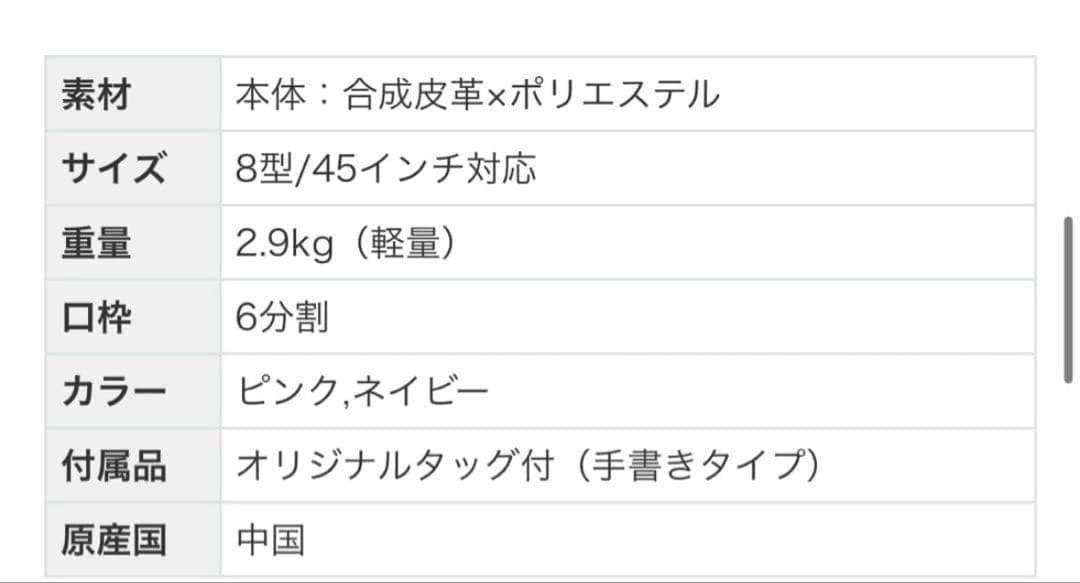 BRIDGESTONE GOLF BG-100L キャディバッグ　レディース