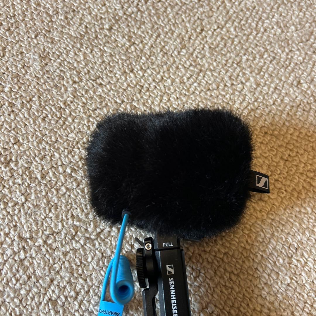 ゼンハイザーMKE200マイク　専用モバイルキット&スマホスタンド　セット　美品