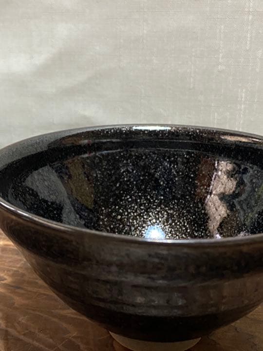 油滴天目茶碗　茶道具