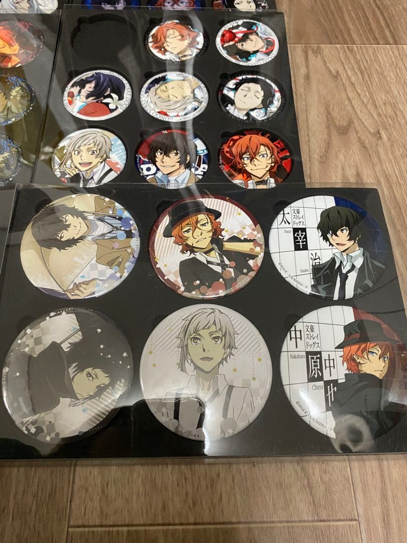 文豪ストレイドッグス 缶バッジ まとめ