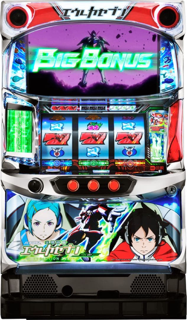 パチスロ実機 交響詩篇エウレカセブンHI-EVO　ZERO 実機
