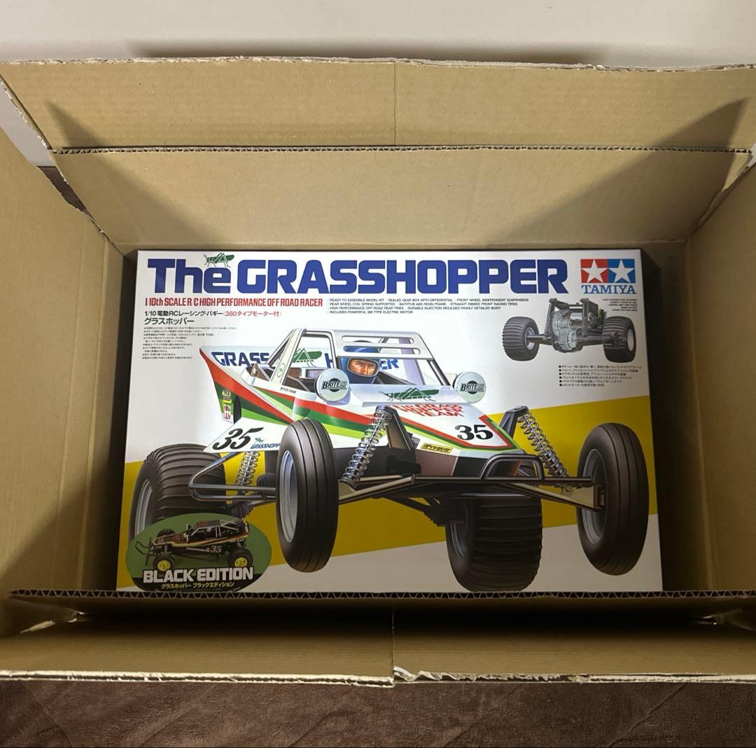 TAMIYA タミヤ 1/10RC グラスホッパー ブラックエディション