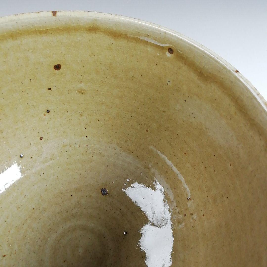 Ｔ７７２　茶碗　『虫明焼』『松本学 造』　共箱　抹茶碗　茶道具