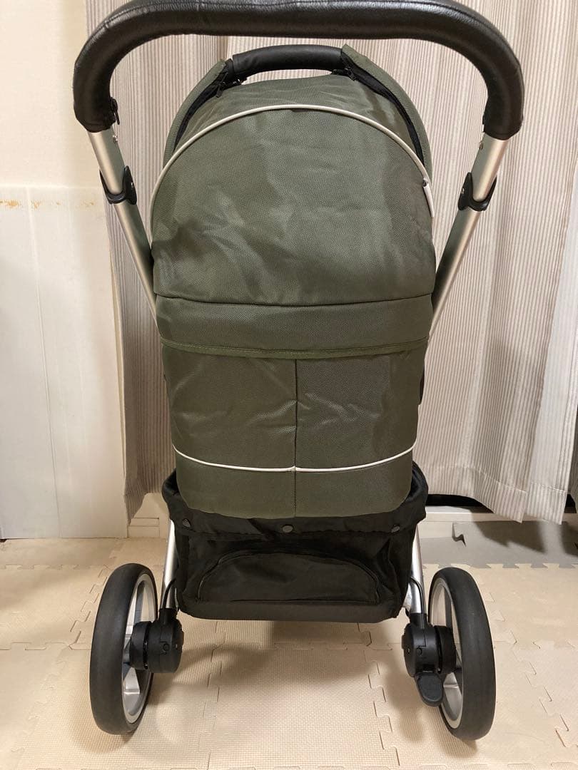 【かっしーに】Piccolo Cane ペットカート オリーブグリーン