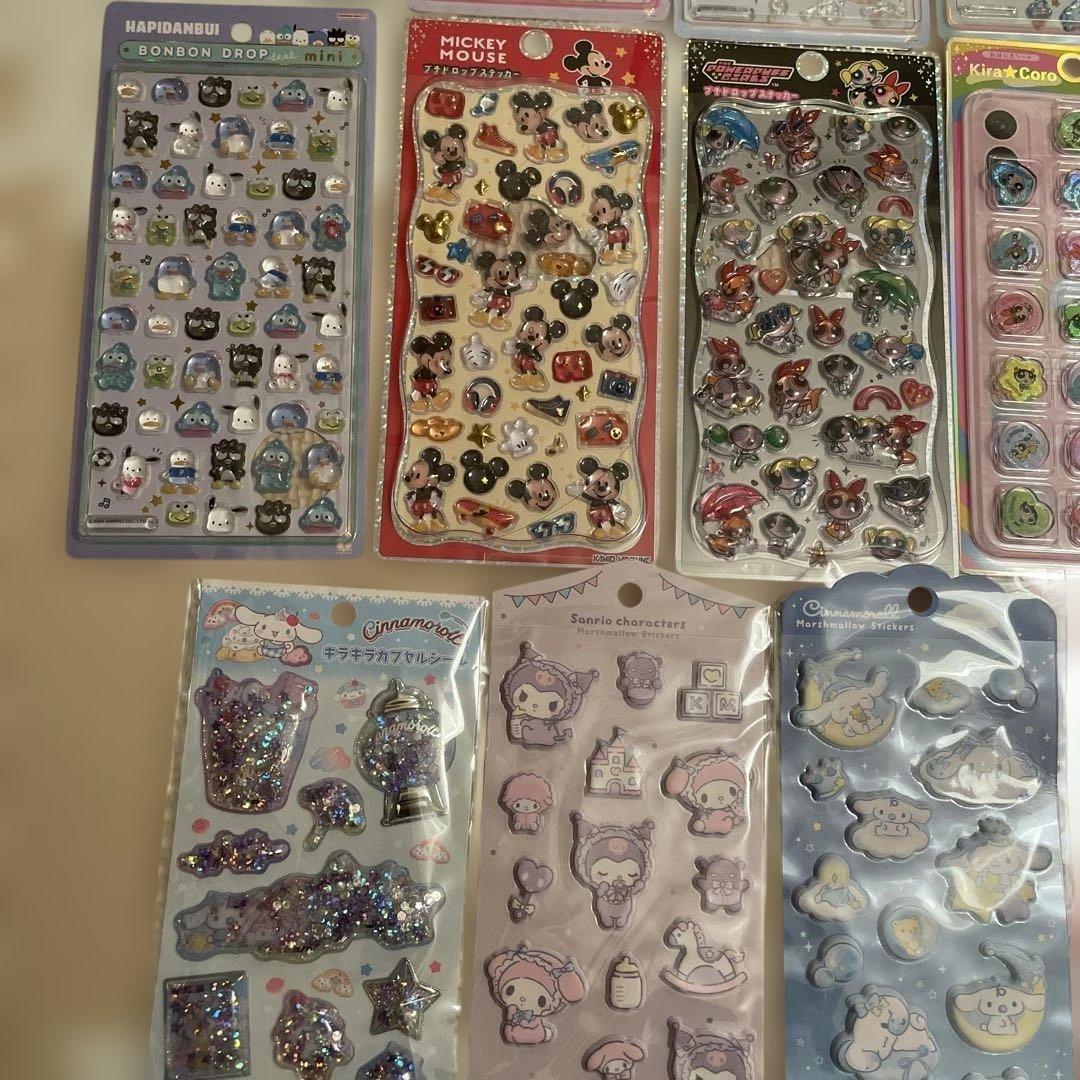 【正規品】ボンボンドロップシール　39枚　サンリオ　たまごっち　スヌーピーまとめ