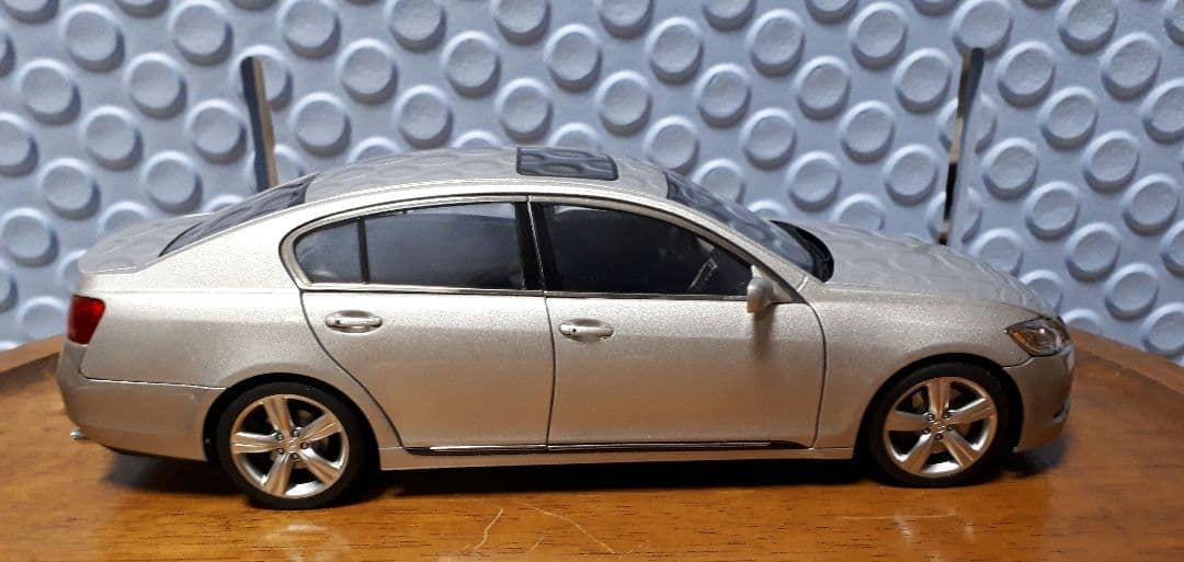レクサス GS430 オートアート 1/18 シルバー ミニカー 激レア