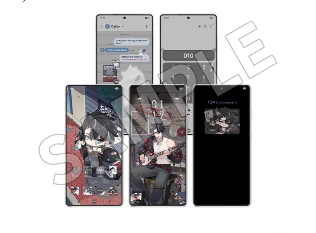 原神　リオセスリ　ギャラクシーストア　韓国限定アクセサリーエディション　特典付き