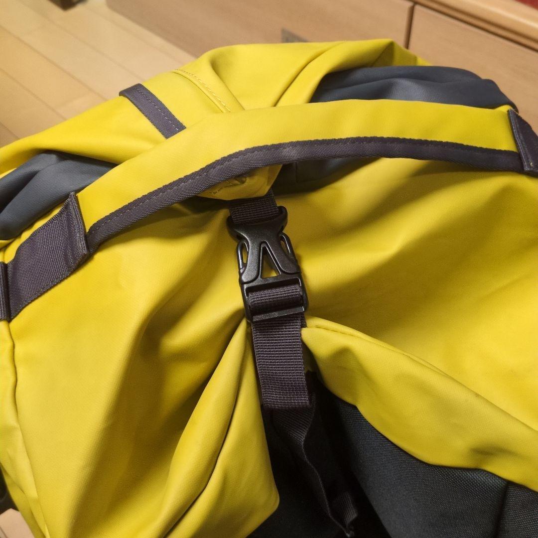 【uesama】デカトロン FORCLAZ リュック 80L-120L イエロー