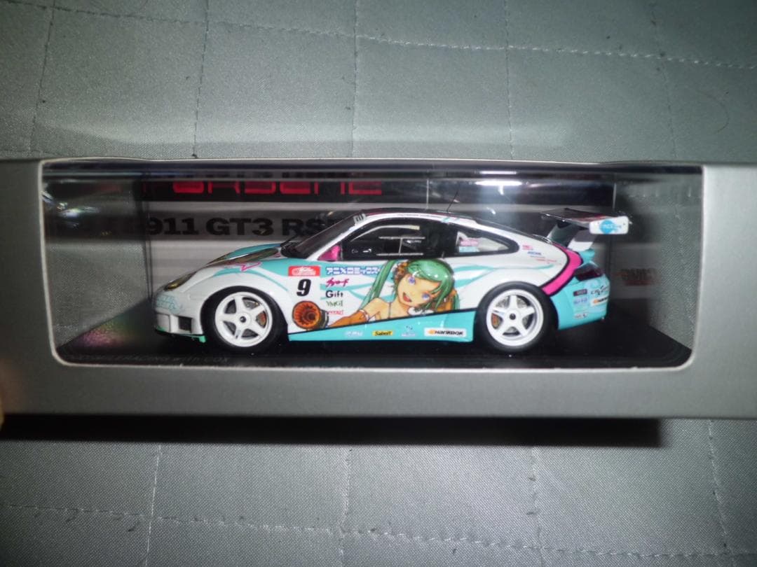 【現状品】 1/43 スパーク ポルシェ グッドスマイルレーシング 初音ミク