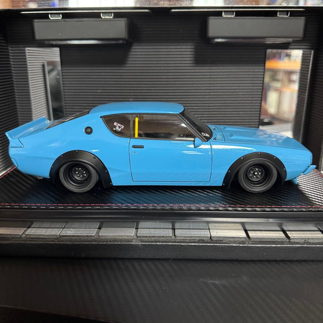 絶版未展示品 イグニッションモデル 1/18 LB-WORKSケンメ2Door
