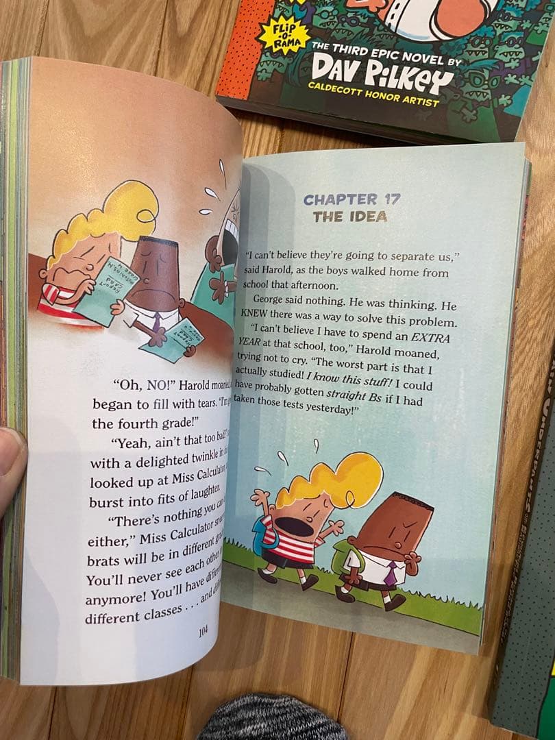 Captain Underpants 英語教育本 Dav Pilkey インター