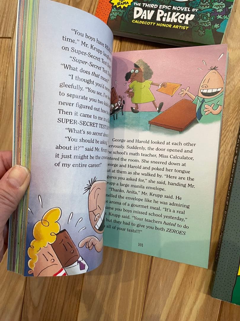 Captain Underpants 英語教育本 Dav Pilkey インター