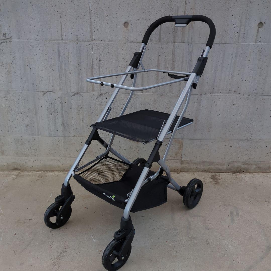 EcoCa 折りたたみショッピングカート 黒 エコカ 買い物カート