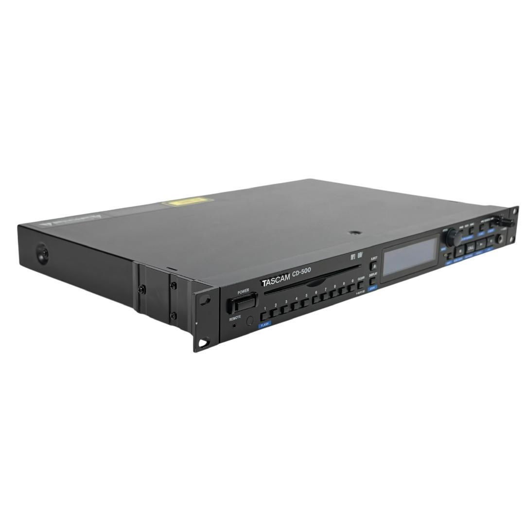 ◆優良美品◆ TASCAM CDプレーヤー 業務用1U CD-500