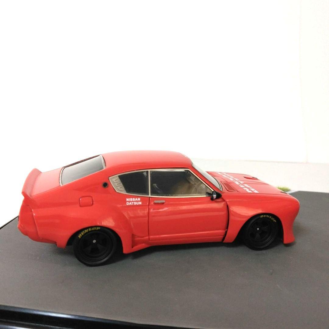 KIDBOX スターレットレーシング P－4バイオレットターボ 1/43ミニカー