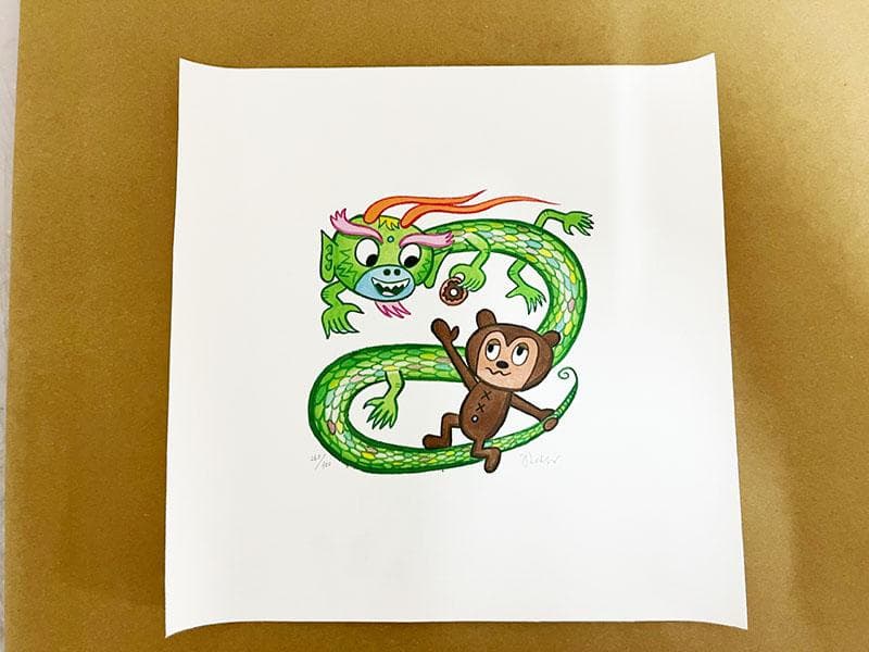 限定マット額装品/Dragon Dounu PJ /ロドニー グリーンブラット