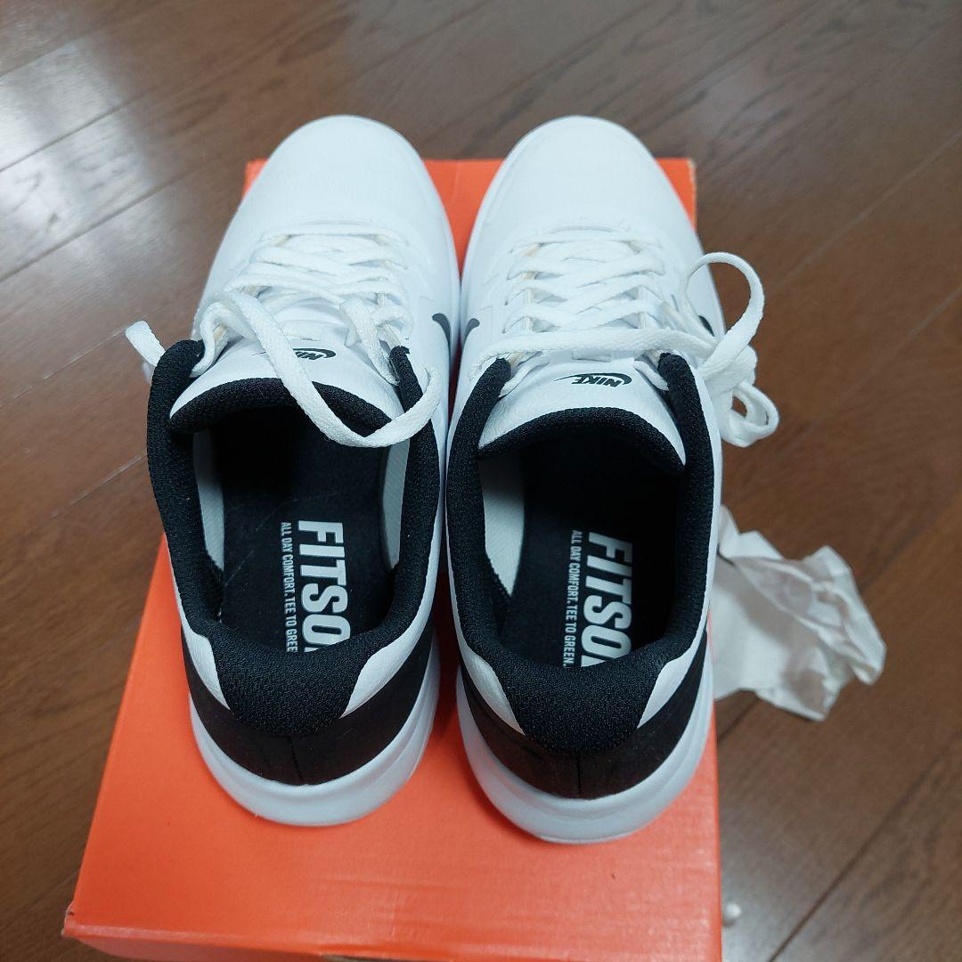 Nike FITSOL ゴルフシューズ ホワイト/ブラック