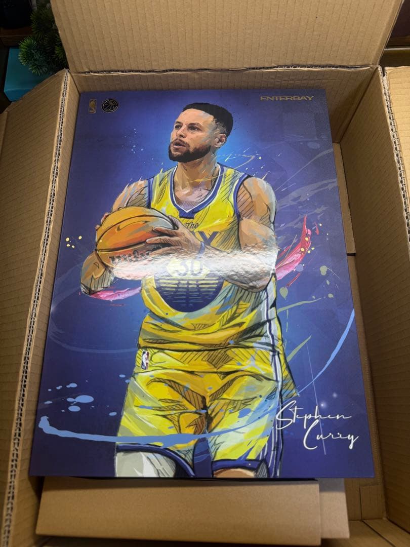 リアルマスターピース NBAコレクション ステフィン・カリー 1/6 フィギュア