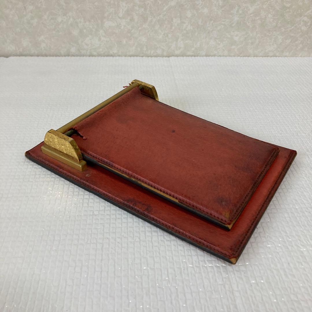 希少 グッチ GUCCI メモスタンド レタースタンド デスクアクセサリー