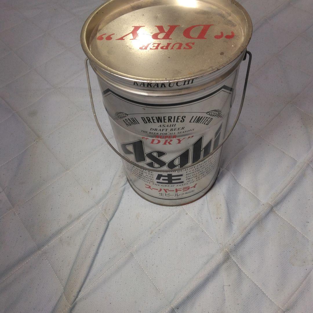 当時物　アサヒ スーパードライ ブリキ缶！！