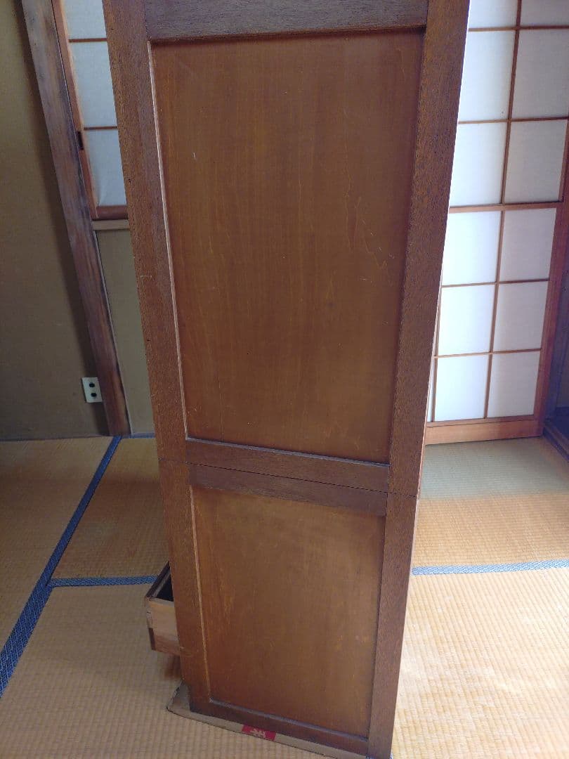昭和レトロ　木製タンス