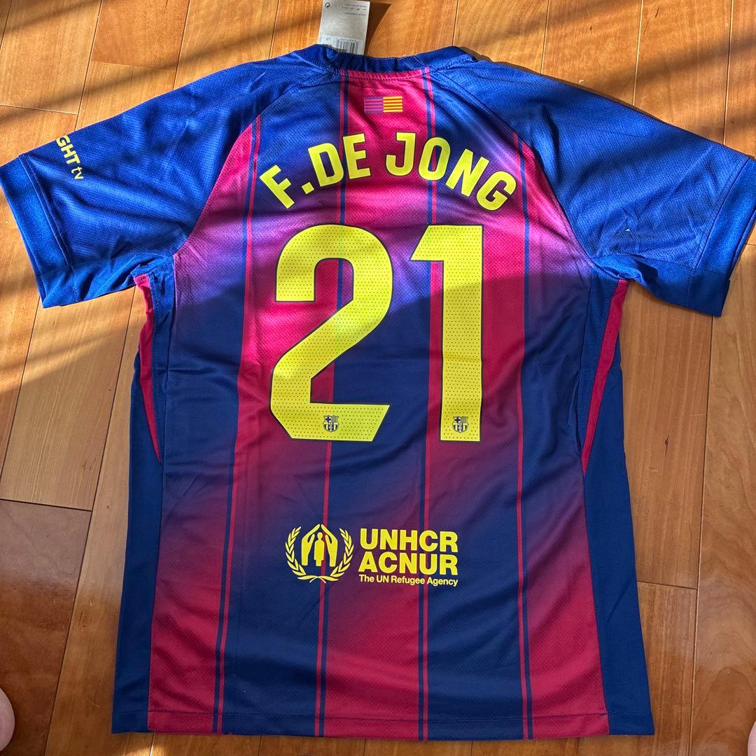 FC Barcelona F. De Jong 21 ユニホーム Mサイズ