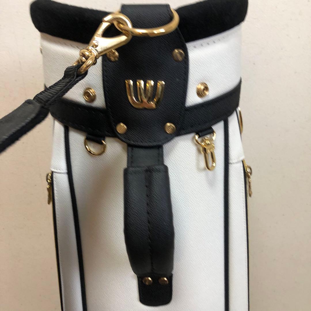 超美品❗️高級❗️キャディバッグ レディース　キャスター付き