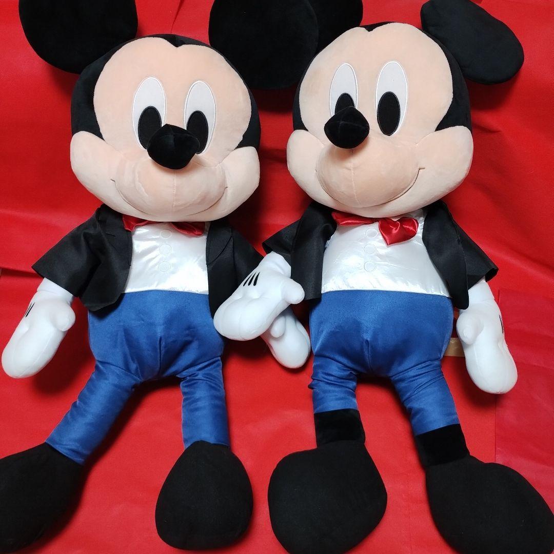タキシードミッキービッグサイズぬいぐるみ5個セット