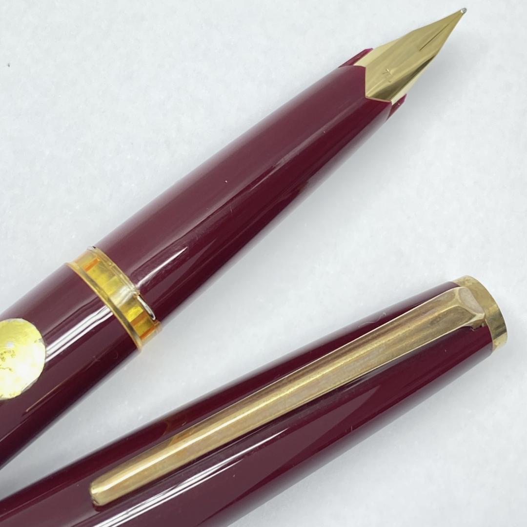 18K モンブラン 121 MONTBLANC 万年筆 ボルドー