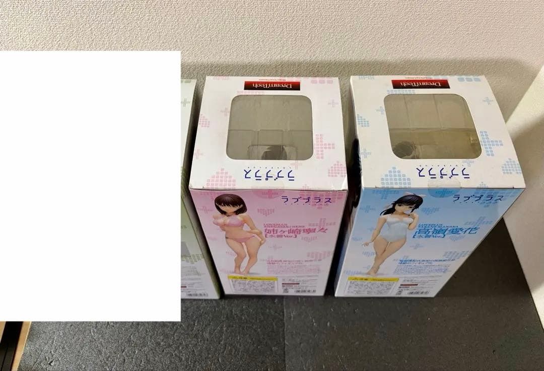未開封　DreamTech ラブプラス 姉ヶ崎寧々 高嶺愛花 水着　フィギュア