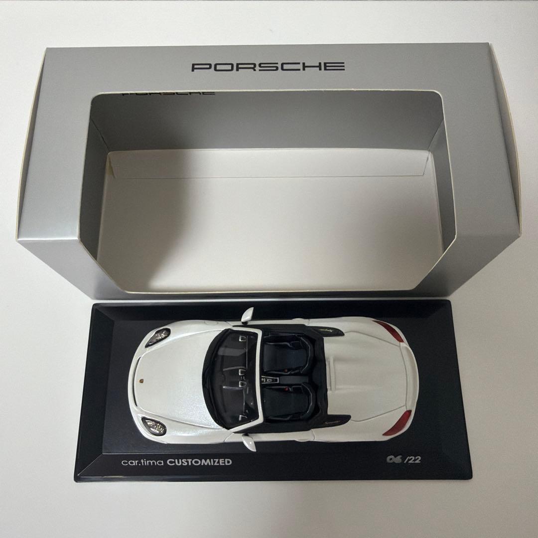 ミニカー 1/43 Porsche Boxter Spyder / Spark