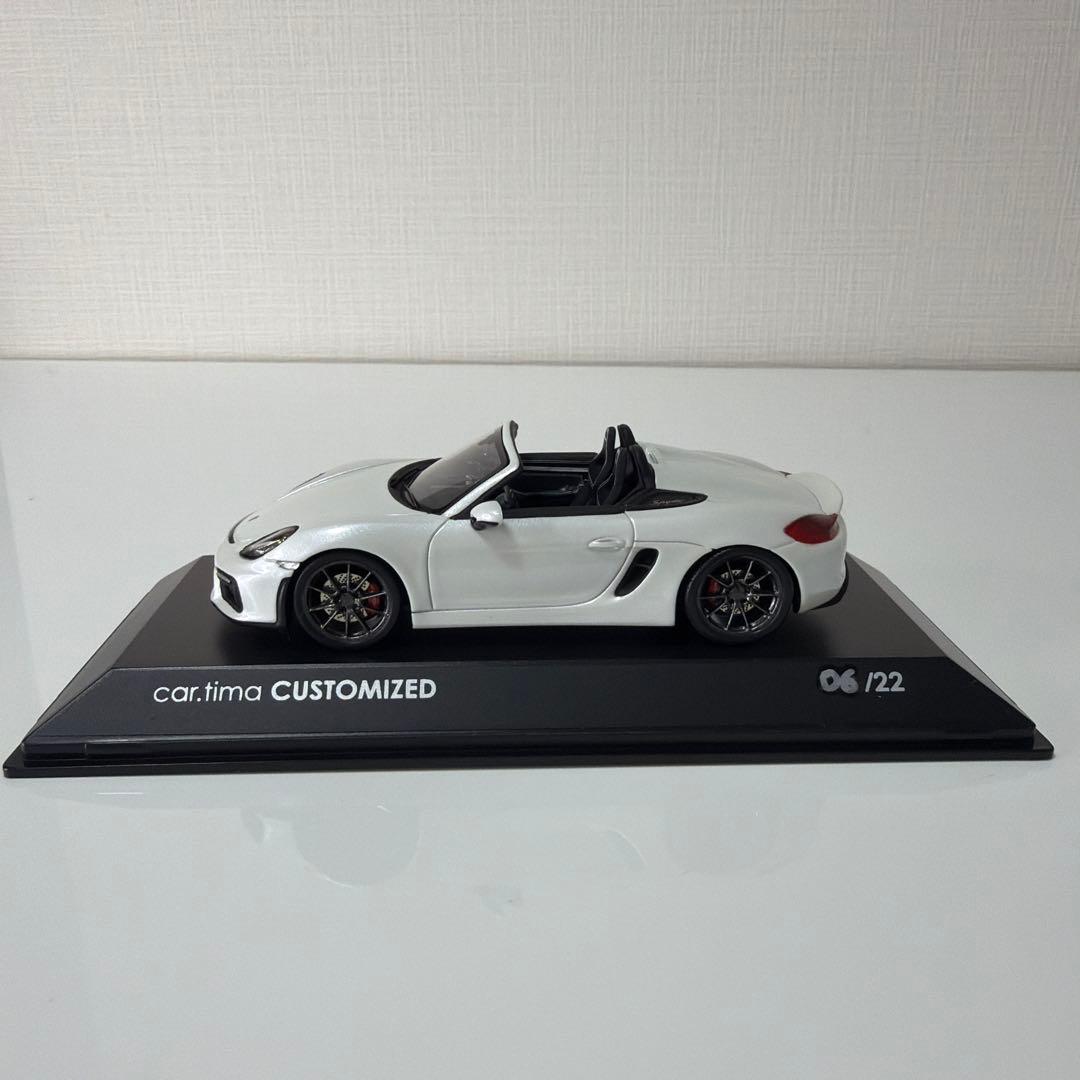 ミニカー 1/43 Porsche Boxter Spyder / Spark