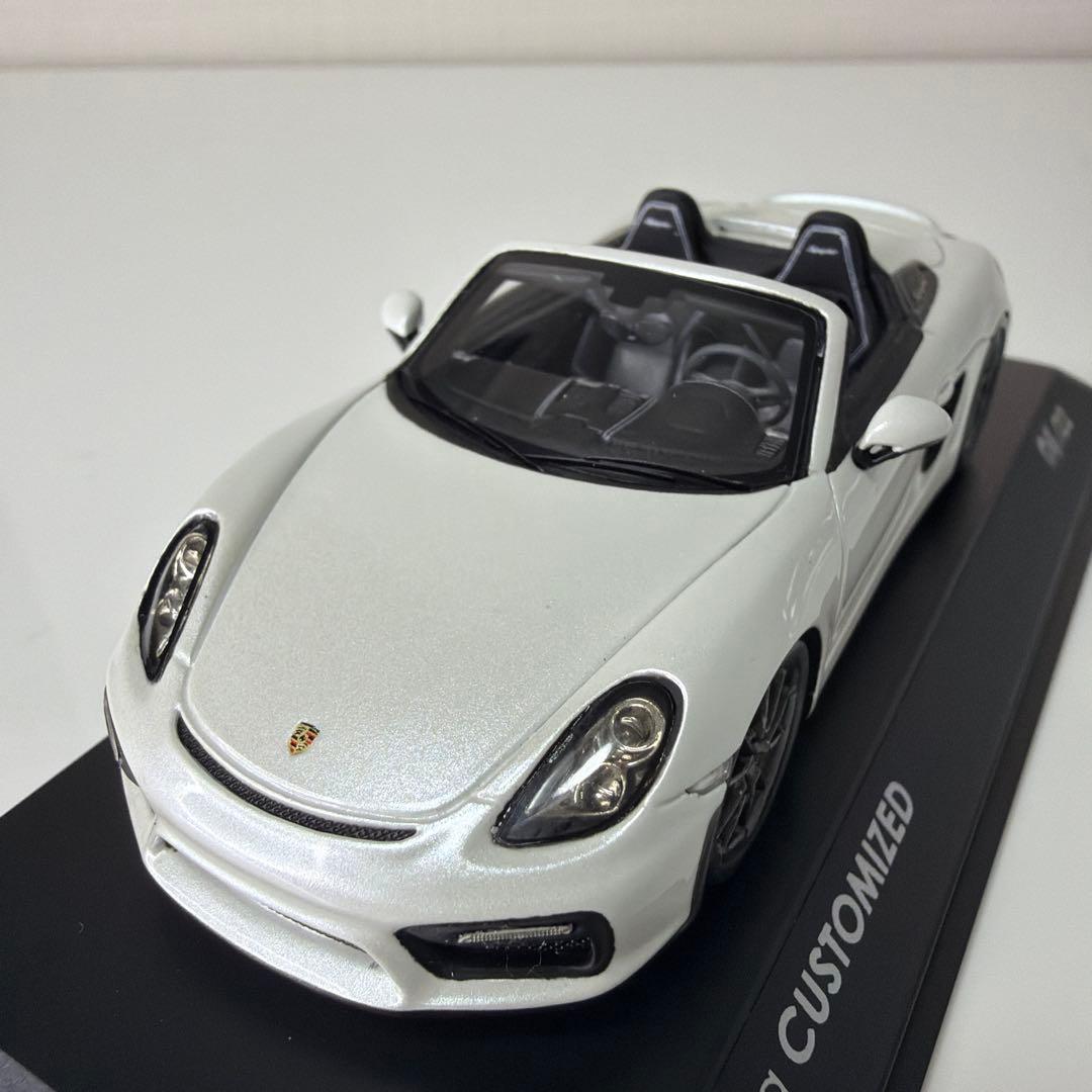 ミニカー 1/43 Porsche Boxter Spyder / Spark