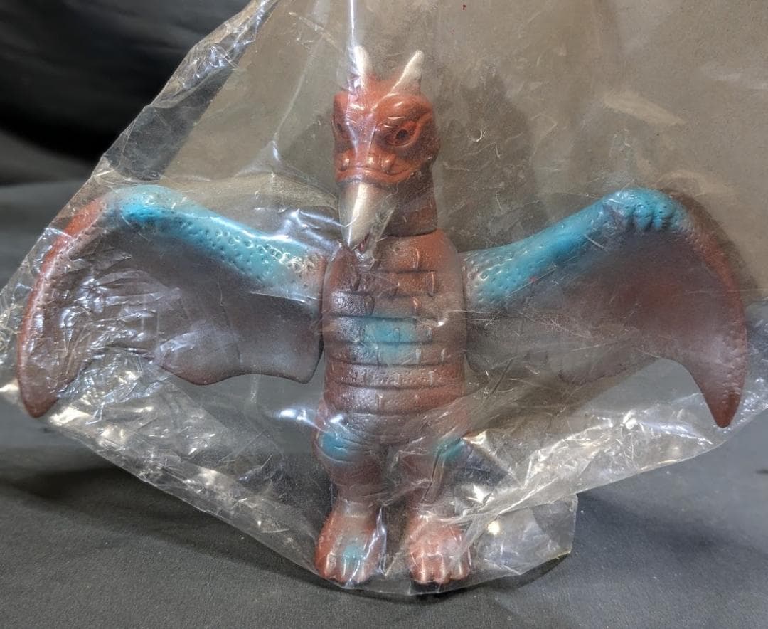 ラドン二代目（マルサン）電撃怪獣大作戦ソフビフィギュア未開封