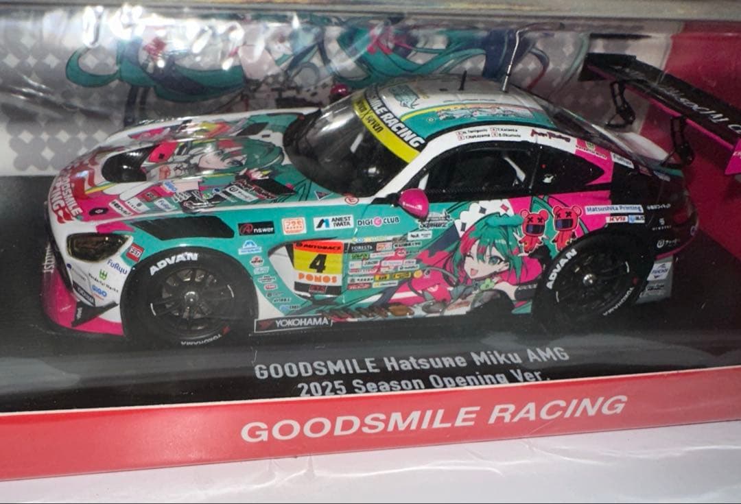 GSR 初音ミク AMG 2025 開幕戦 1/43 ミニカー 新品