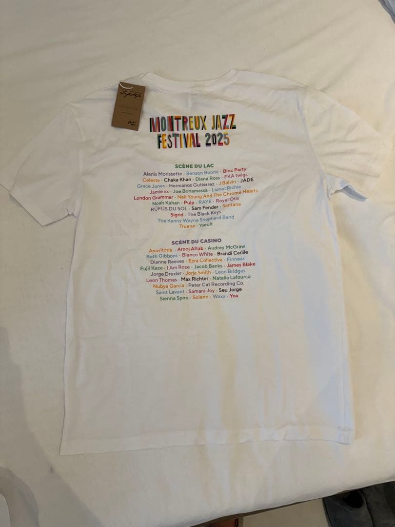 モントルー・ジャズ・フェスティバル Tシャツ　XL
