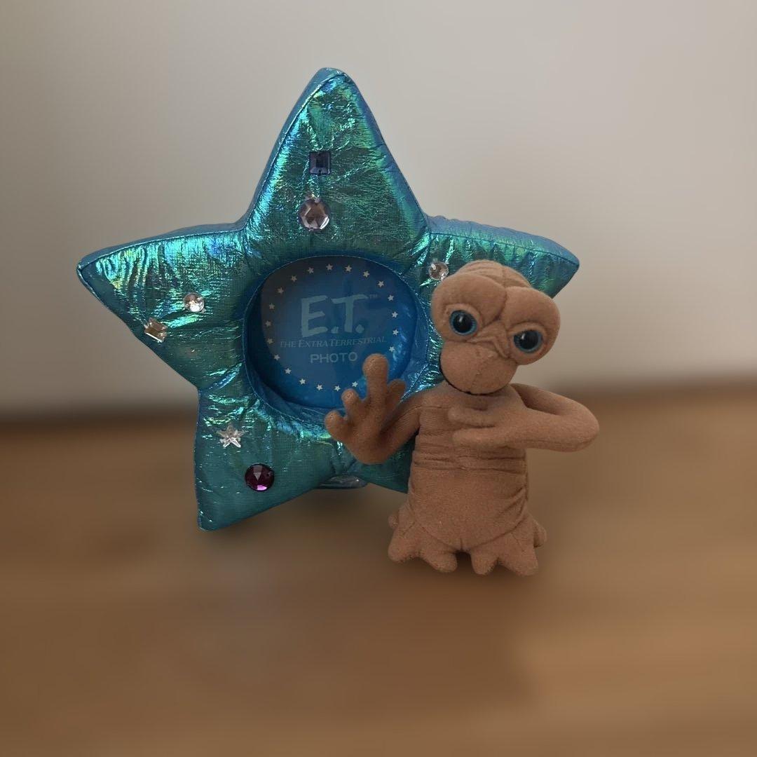 ET ぬいぐるみ　写真立て　ファンキャップ　USJ トイザらス