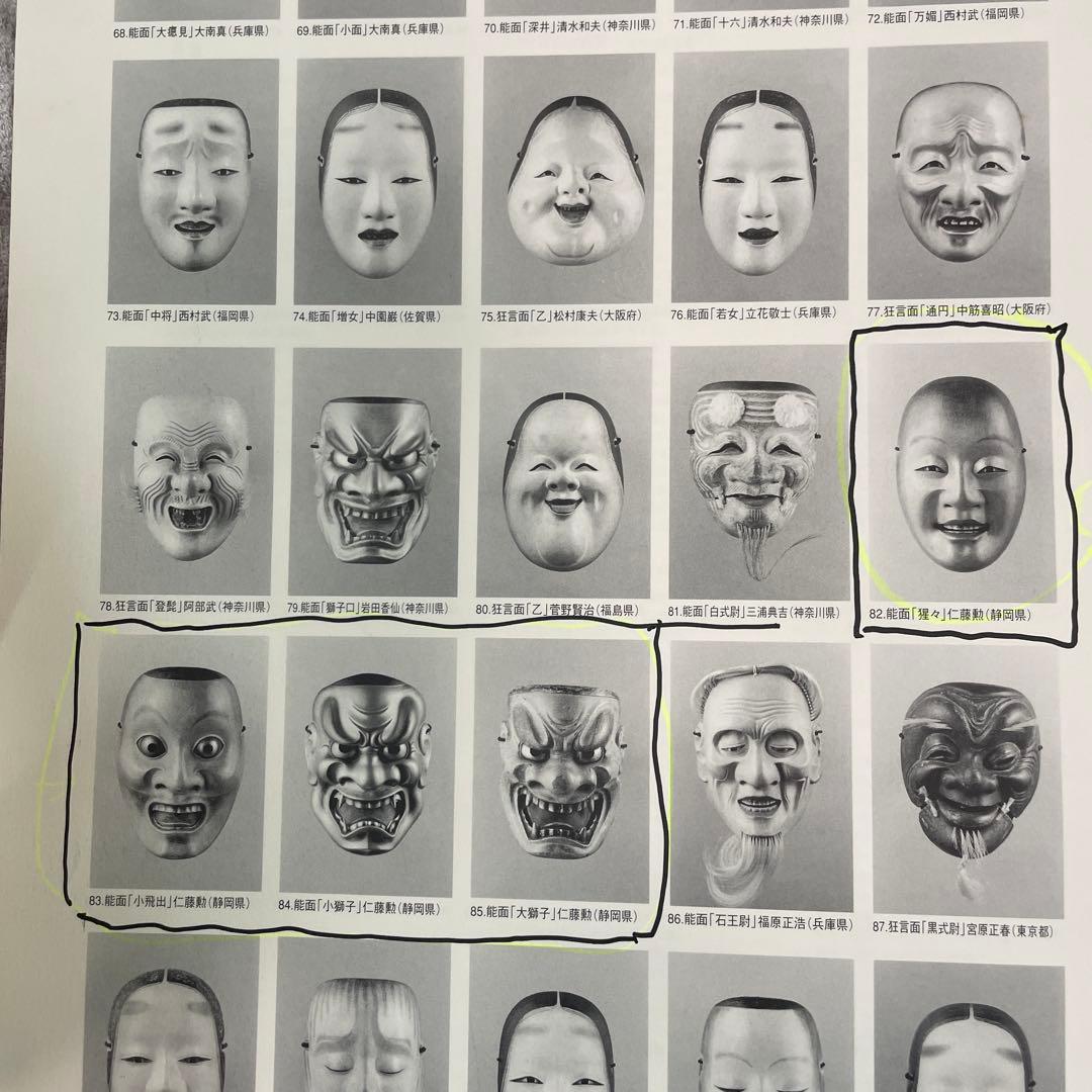 能面深井